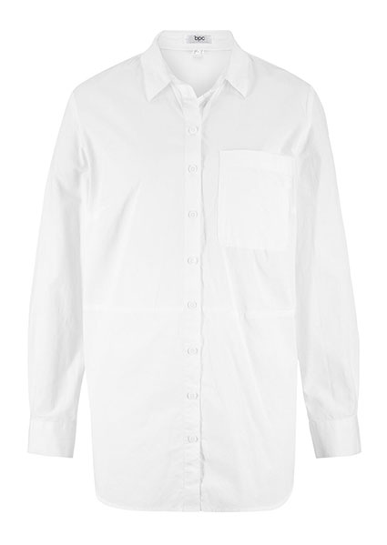 Luźniejsza długa bluzka