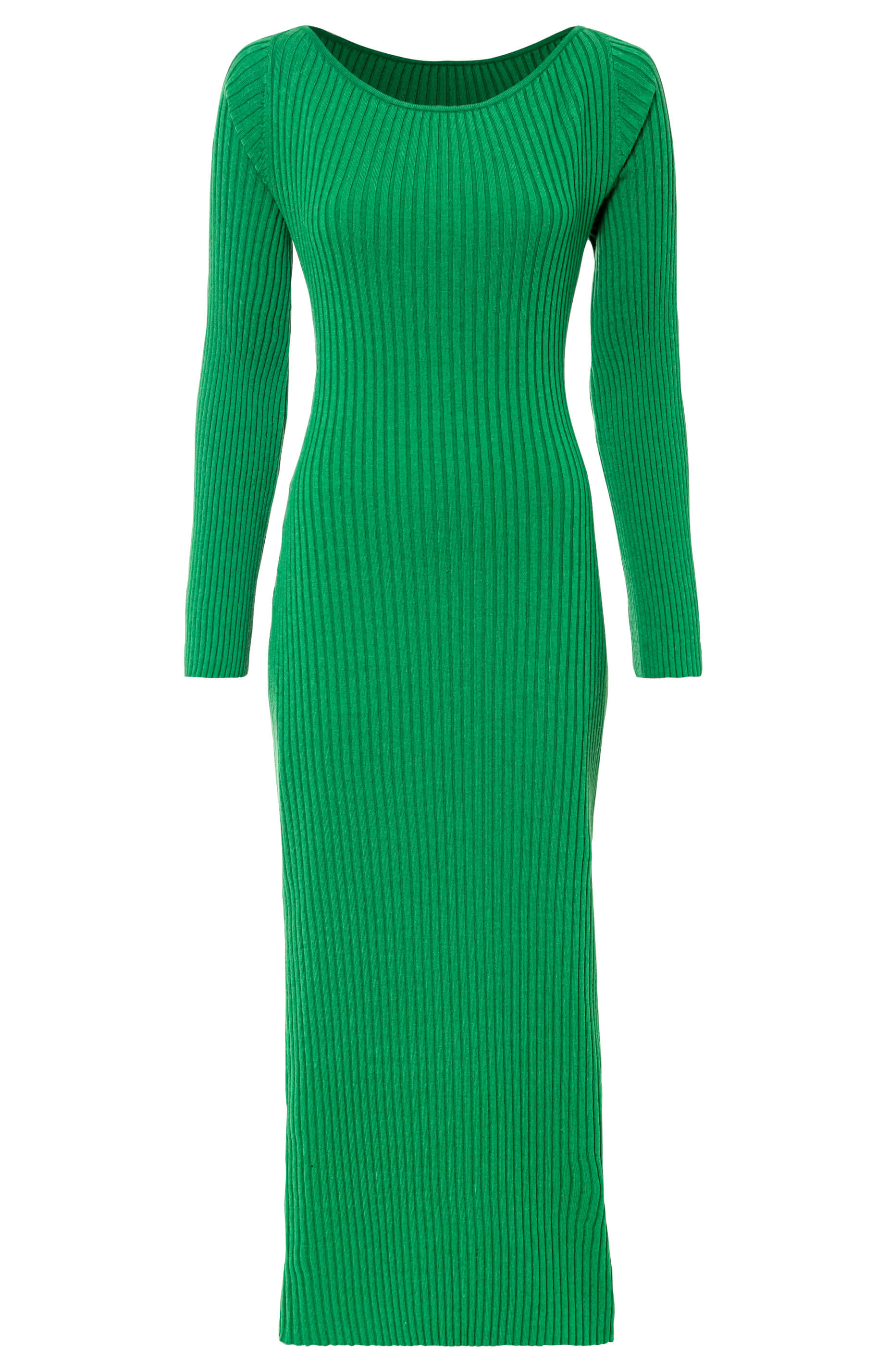 Sukienka dzianinowa z wycięciem z tyłu