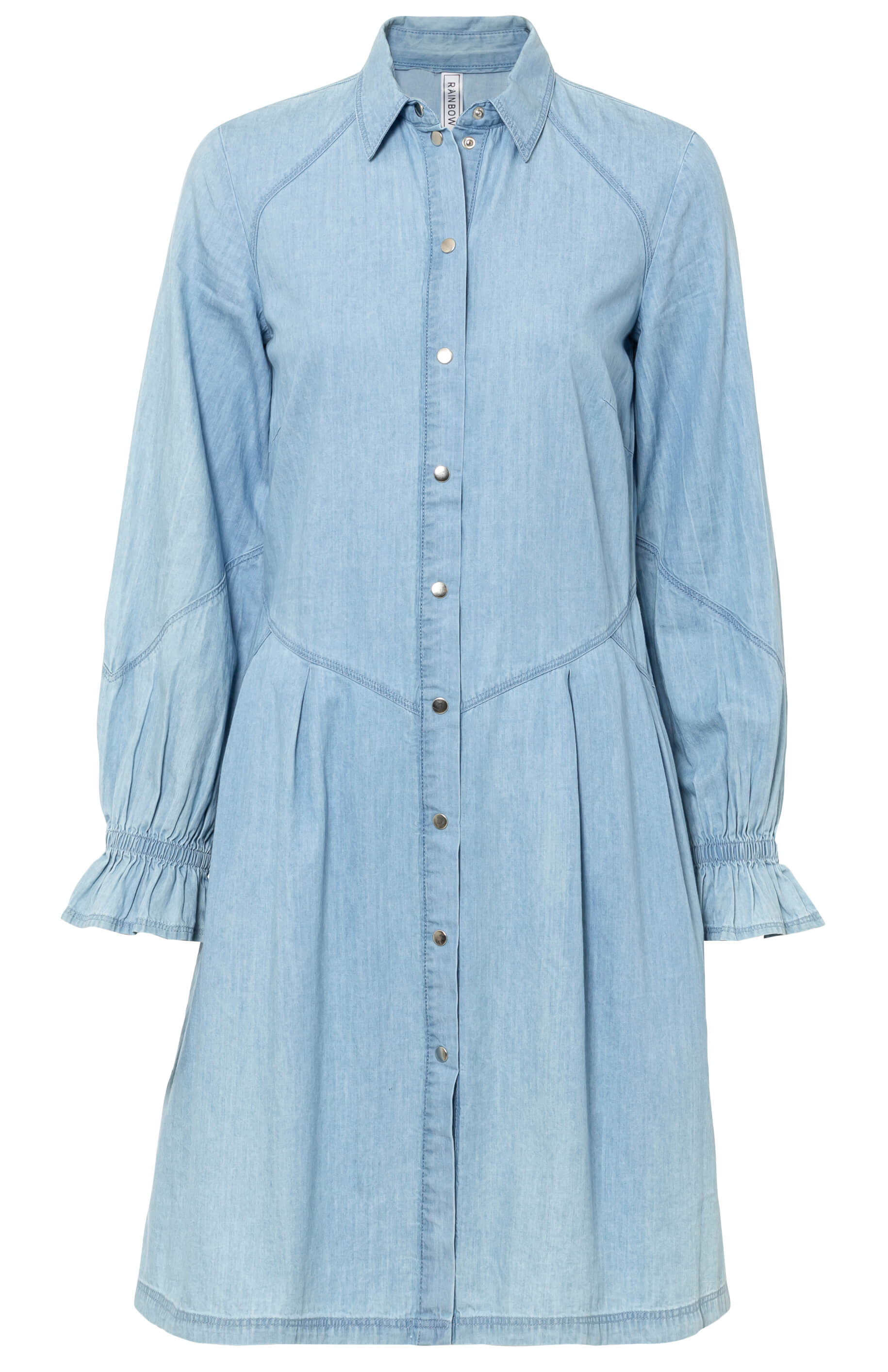 Sukienka w optyce denimu