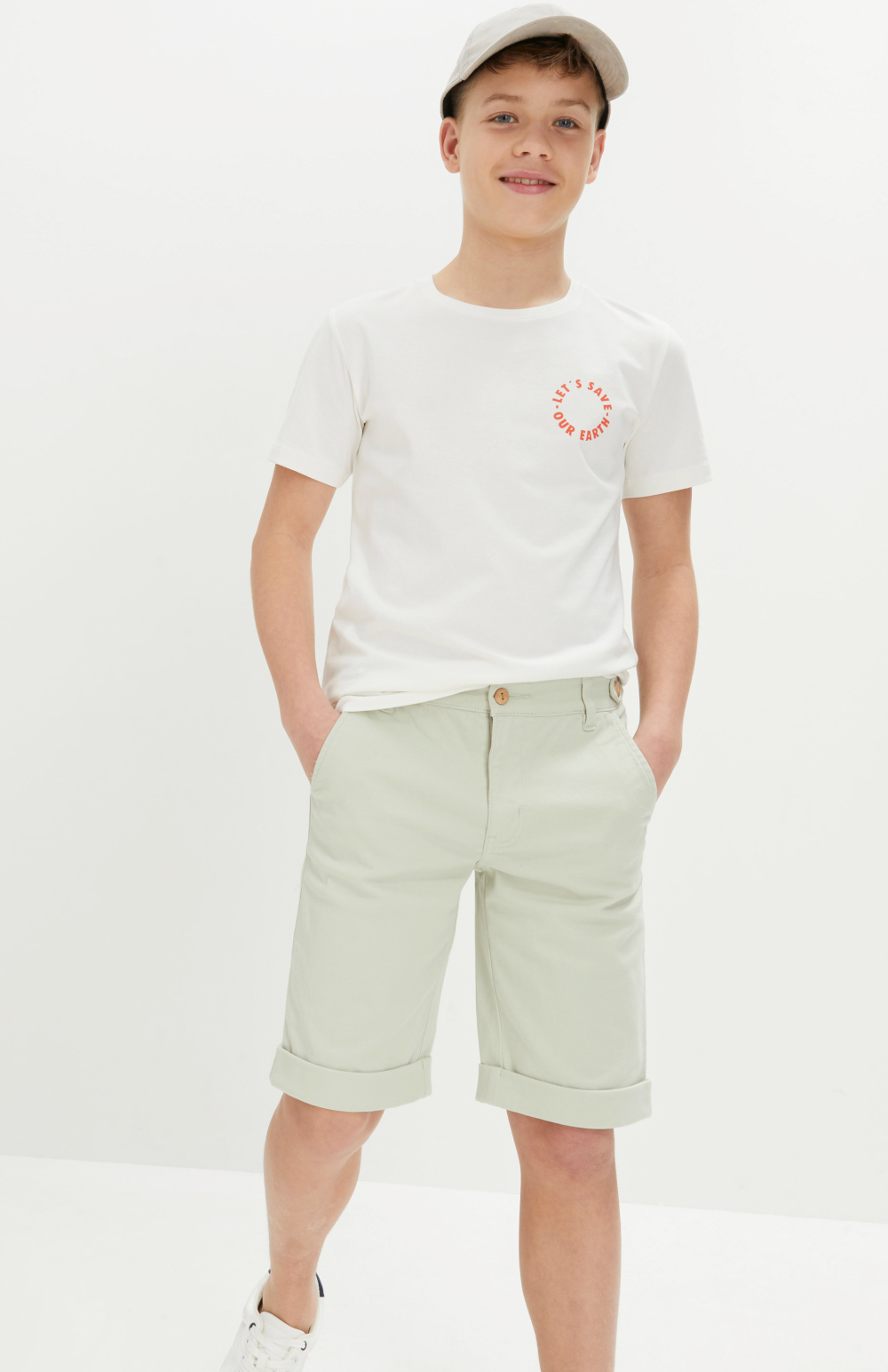 T-shirt dziecięcy z bawełny organicznej