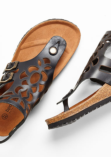 Wygodne sandały skórzane