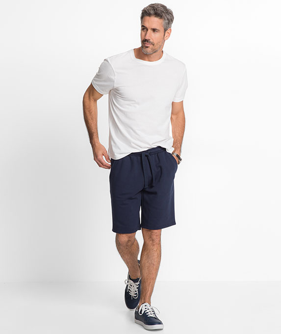 Szorty dresowe granatowy